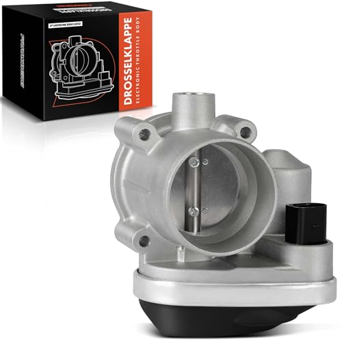 Frankberg 1x Corps de papillon des gaz Compatible avec Golf IV 1J1 Polo 9A 9N Cordoba 6K1 6K2 Ibiza II 6K1 B.o.r.a 1J2 Leon 1M1 Toledo II 1M2 Fabia I 6Y2...