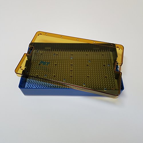 Pst Sterilization Tray 6124A Deep Base, Lid & Base Mat 6.0 X 10.0 X 1.5
