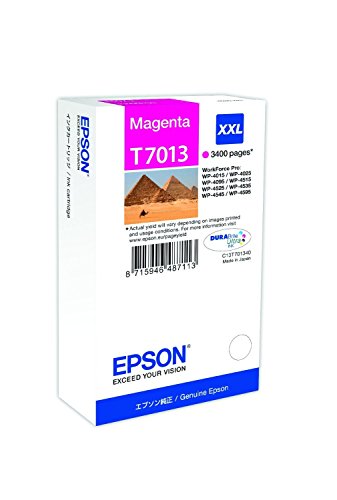 Cartouche encre Epson BT7013 WP-40XX magenta taille XXL consommable jet d'encre