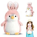 ZesGlyxyr Peluches de Pingüinos, Peluches de Pingüinos para Jugar, simpáticos Peluche de Pingüino para Niños y niñas, Regalos para la Decoración del Hogar - 20 cm