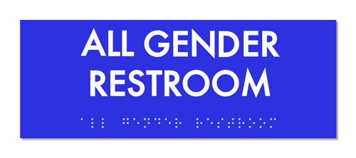 All Gender Restroom Identity Sign 8