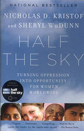 Half the Sky By Kristof Nicholas D Wudunn Sheryl B00A2M28RO Book Cover