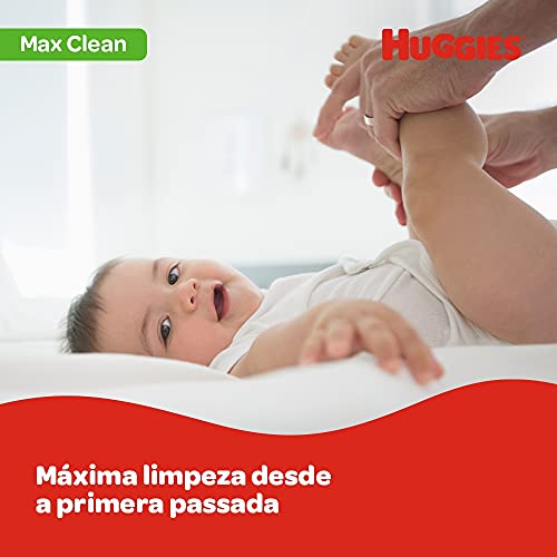 Lenços Umedecidos Huggies Max Clean - 576 lenços