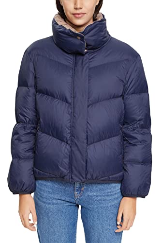 ESPRIT Damen 092ee1g315 Jacke, Navy, L EU
