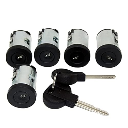 Kit de barillets de serrure 5 pièces 9170.AY pour Fiat Scudo et Citroën Jumpy Xantia