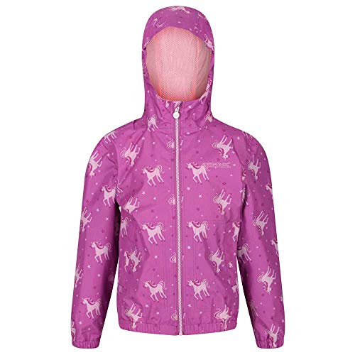 Veste Regatta Ellison imperméable et doublée à motif pour garçon avec capuche