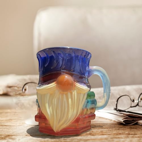 Taza de té pila de libros apilables 3D para decorar escritorios aburridos 4