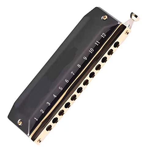 KIRANDIE Chromatic Harmonica 12 16 Trous Bouche d’organes clés de Instrumentos C Phosphor Bronze Reeds Instruments de… - Les Beatles, Paul McCartney, John Lennon, RIngo Starr, George Harrison KIRANDIE Chromatic Harmonica 12 16 Trous Bouche d'organes clés de Instrumentos C Phosphor Bronze Reeds Instruments de… – Image 3