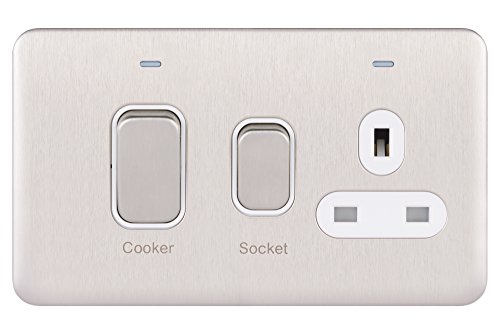 Commande de cuisinière 45A Schneider avec témoin néon pour cuisine