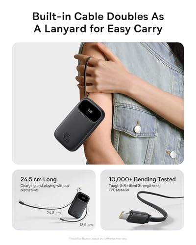 Baseus-Powerbank-20000mAh-45W-with-Integrated-USB-C-Cable-Power-Bank-PD30-QC40-Fast-Charging-Battery-Pack-3-C-and-1-A-Portable-Charger-for-iPhone-17Air161514-Pro-Max-iPad-Galaxy