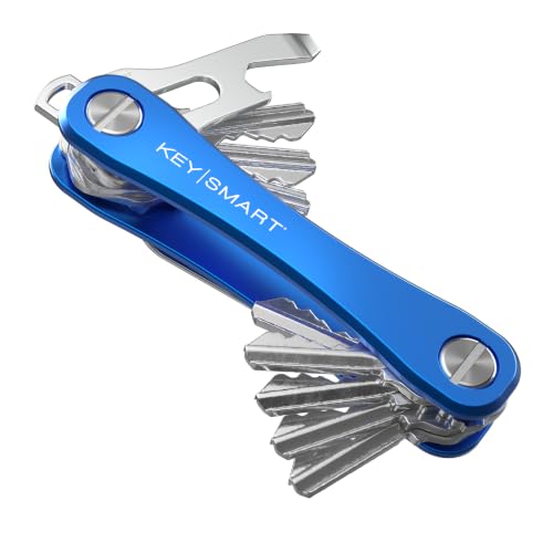 Image of KeySmart Rugged Keychain Multitool Key Holder, Up to 14 Keys | Key Organizer for EDC. Expandable, Durable Build, Reduces Key Chain Bulk & Jingle, Pocket Clip & Bottle Opener Included