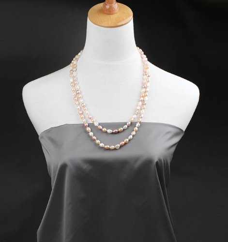 TreasureBay Collana di Perle d'Acqua Dolce