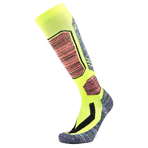 Meias, Andoer Meias de esqui para adultos Meias de snowboard de algodão térmico de alto desempenho M