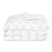 aden by aden + anais flannel dream blanket, bunny pink