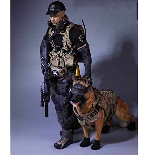 Leying Equipaggiamento da Agente Soldato in Scala 1/6 Vestito Abiti Tattici Accessori per Abiti da Bambola
