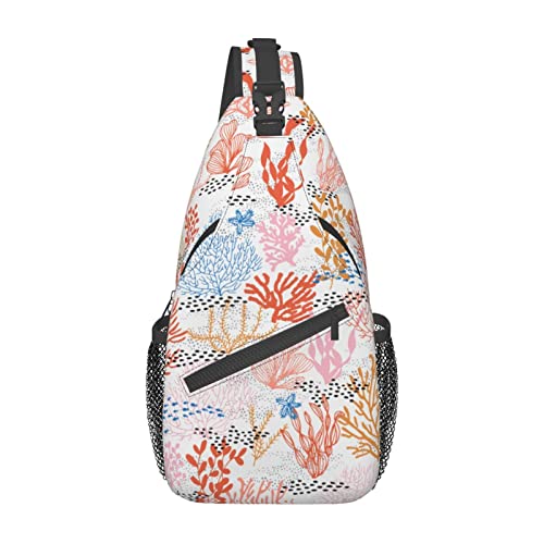 Sac à dos à bandoulière plage tropicale pour vos randonnées et sorties vélo cet été