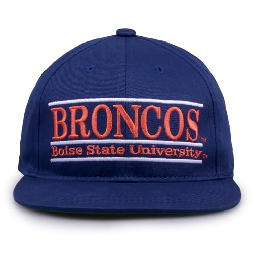 The Game NCAA Boise State Broncos, Unisex Retro Bar Design Hat, Adjustable, One Size