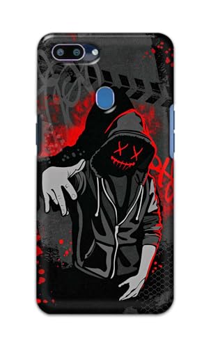 Image of Printed Hard Back Cover for Realme 2 Back Cover (Hoodie Rapper) -190724(EA)