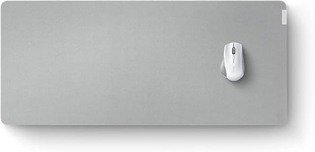 Razer Pro Glide XXL - Soft Mouse Mat for Productivity (Thick, High-Density Rubber Foam, Textured Micro-Weave Cloth Surface, Anti-Slip Base, 940 x 410 x 3mm) Grey