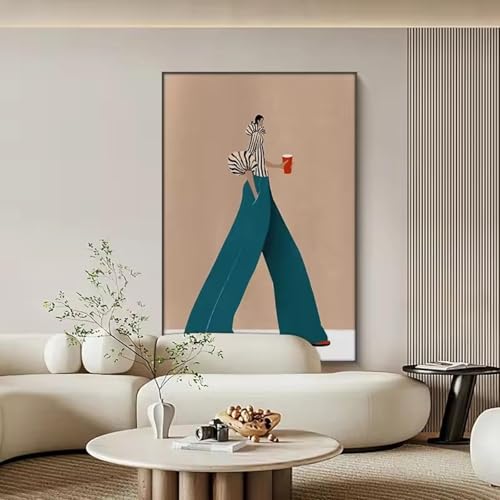 Impressions sur toile femme sexy décoration nordique minimaliste XINBAO 60x80