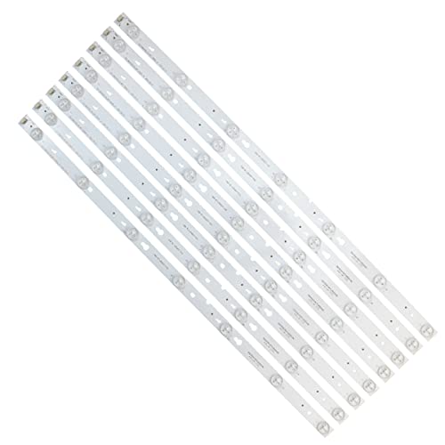 GuuYebe LED Backlight Strip TV Replacement Part for 55D2700 006-P1K3465A T0T_55D2700 LVU550CS0T T8-55D2730BU-LPN1 T8-55D2730BU-LPN4 55US5800 55US5800TDAA 55US57 55US57TGAA 4C-LB5507-HR01J 55HR330M07A2