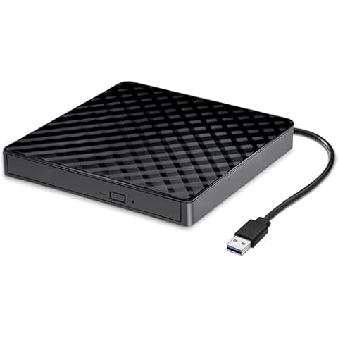 ZZOSRDR USB 3.0 External CD DVD Drive Cover