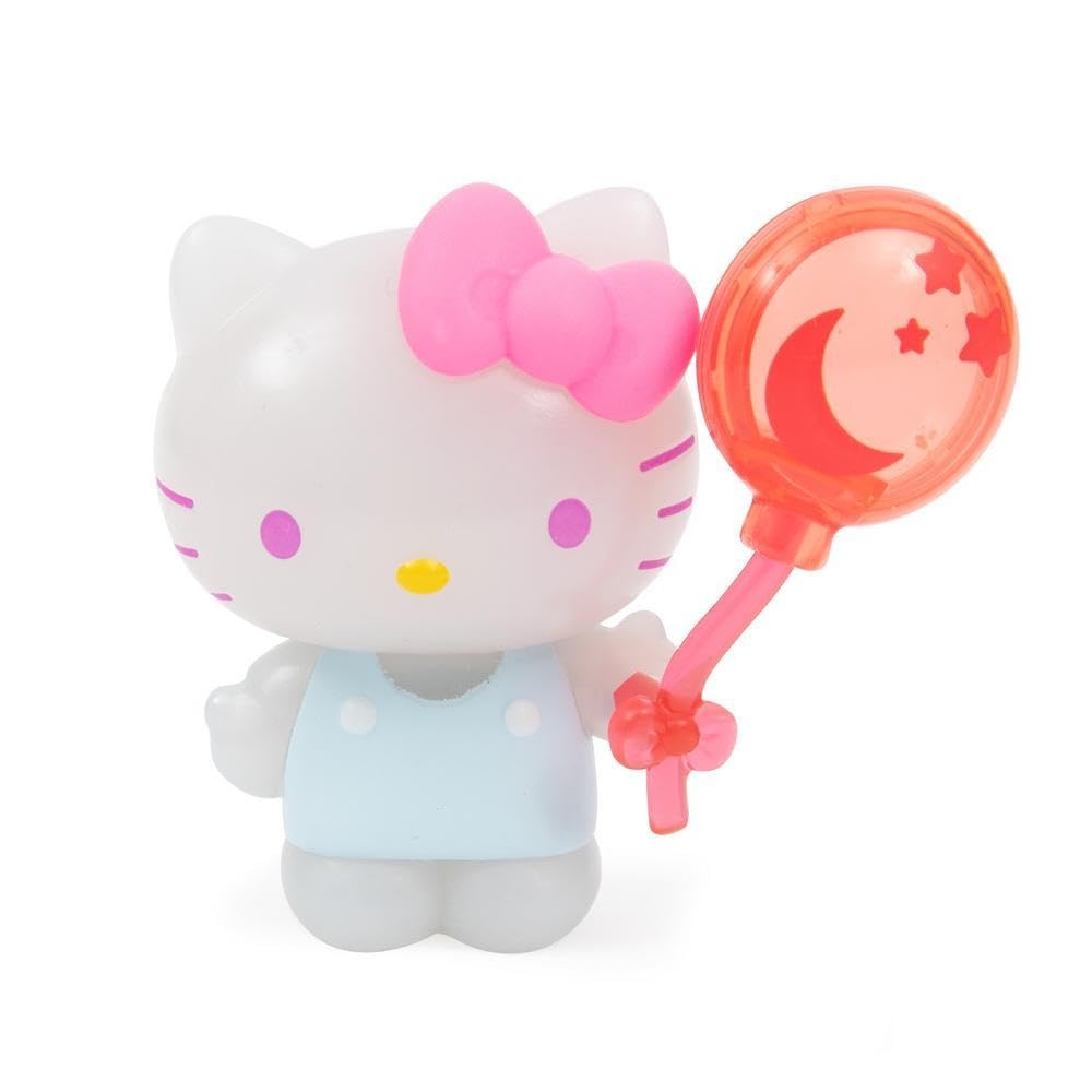 Hello Kitty And Friends Giochi Preziosi - Set Da 6 Personaggi Hello Kitty E I Suoi Amici, Alti 5 Cm, Numerati, Con Parti Trasparenti E Accessori Intercambiabili, Per Bambini Dai 3 Anni