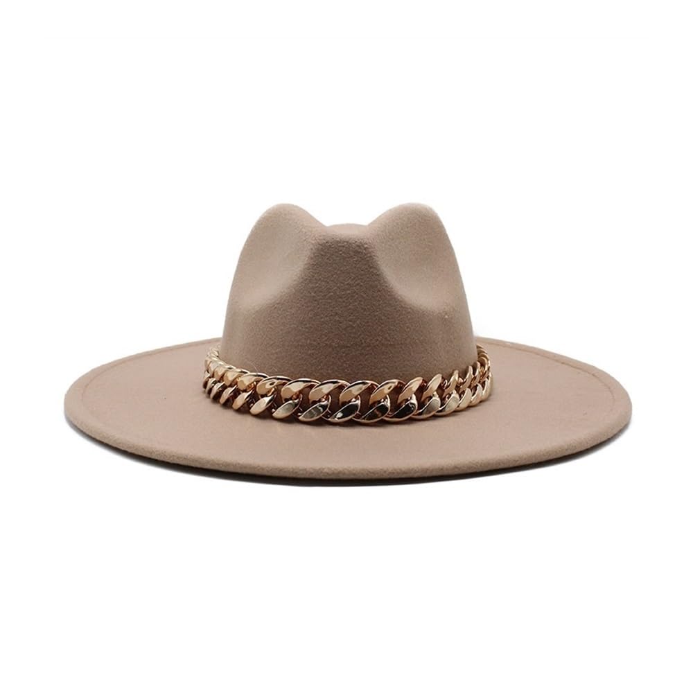 Chain Detailed Fall Winter Hat - Camel Undefined | Accessories | Chain Detailed Fall Winter Hat  main image 2