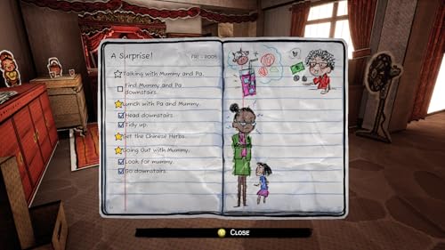 Paper Ghost Stories de terror psicológico con estilo visual de papel para Nintendo Switch 6
