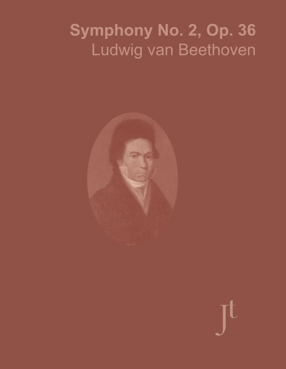 Beethoven Symphony No. 2, Op. 36: Full bound score for study and review