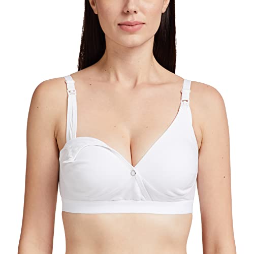 Image of Fabme Women's Cotton Nursing, Maternity, Feeding, Seamless Regular Bra