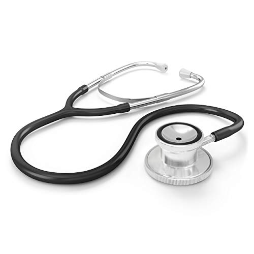 AIESI® Professionele Pediatrische dubbele kop stethoscoop in zwarte kleur DOCTOR BABY SCOPE # Garantie 24 maanden - Image 4