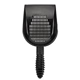 ANKROYU Pala de para acuario, mango desmontable, herramienta multifuncional de limpieza de peceras para caja de para mascotas y juegos en la playa, material de PVC duradero, dise