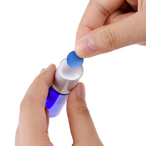 Kare & Kind Essential Oil Bottle Sticker Kit - Includes: 975X Essential Oil Bottle Labels (In 4 Different Sizes), 1X Metal Tool For Opening/Sealing Essential Oil Bottles And 1X Pen For Label Writing #TOP3