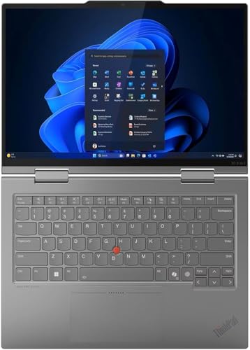 Image of Lenovo ThinkPad X1 2-in-1 Gen 10 Aura Edition Laptop with Intel Core Ultra 7 255U Processor, 14 inch WUXGA Touchscreen Display, 16GB LPDDR5X-8400MT /s, 1TB SSD, FHD Cam, and Win 11 Pro