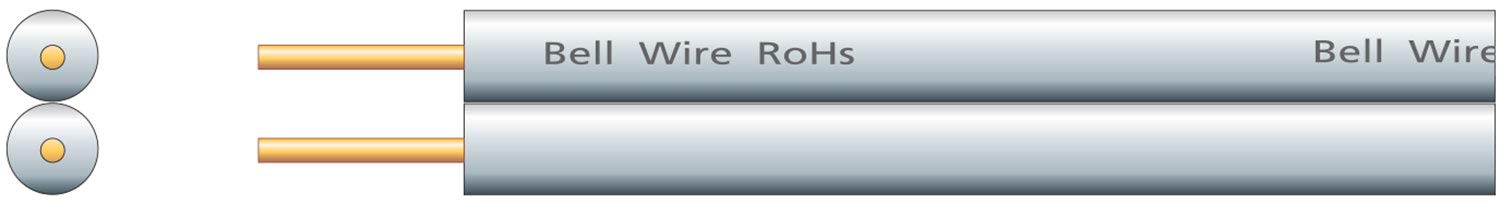 MERCURY Doorbell Wire 100 Metre Drum