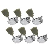 Clavijas Para Afinador De Guitarra | Clavijas De Afinación De Cuerdas | Clavijeros De Guitarra | Pieza De Repuesto De Cabezales | Cabezal De Afinación Sellado Sequre | Para Aficionados Y Entusiastas T