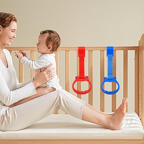 Pull up rings Pladen walking helper infantil con dibujos animados para cunas 3