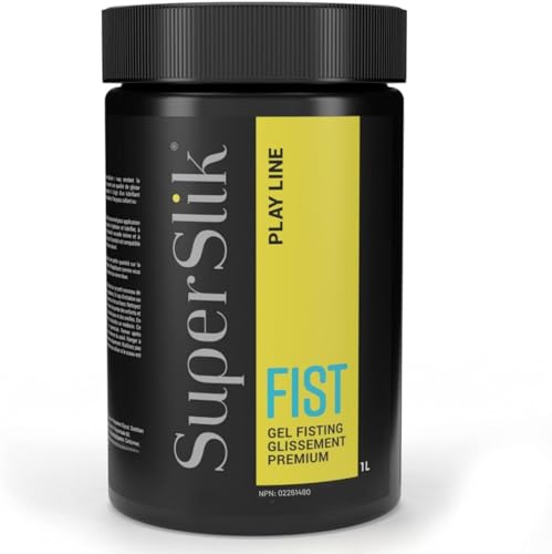 Super Slik Personal Lubricant for Fisting and Anal Sex - Thick and Long Lasting Back-Door Gel - Hybrid Silicone and Water Based Anal Lube for Men | Women | Gays - 1000-ml (34 oz)