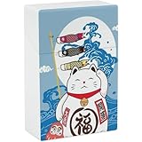 招き猫 鯉のぼり たばこケース シガレットケース タバコケース 煙草ケース 紙タバコ タバコカバー 煙草箱 選べ 小型 携帯に便利です 防水 タバコ箱 男女兼用