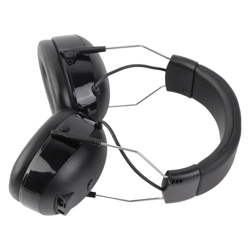 OPPWONG Protección Auditiva de, Auriculares con Muffs de Ruido de Orejas de Cancelación de Ruido con Auriculares con con Cable de 3.5 Mm a los 28dB para Cortar, Talleres y Soporte de Nieve