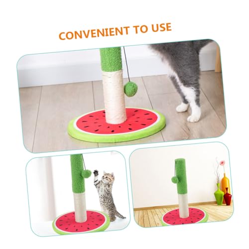 Poste Rascador para Gatos ERINGOGO con Diseño Sandía miniatura 5