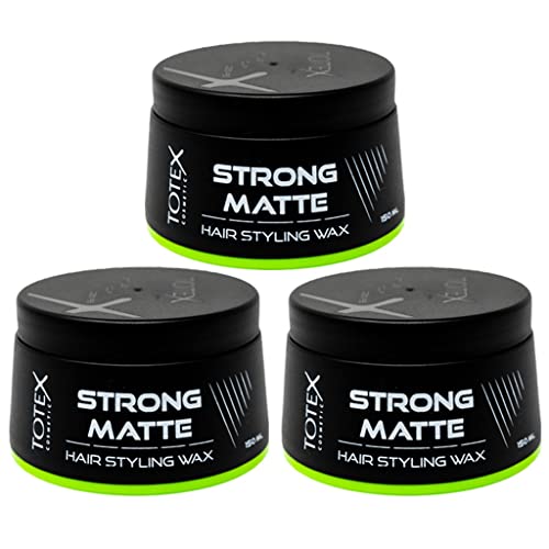 Cire Totex STRONG MATTE pour une fixation forte au fini mat naturel