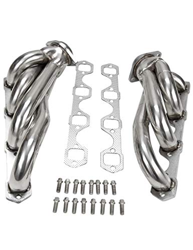 Stainless Racing Manifold Header Exhaust Compatible with 1979-1993 Ford Mustang 5.0 302 V8 GT LX SVT