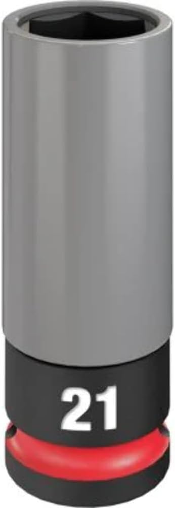 Milwaukee Electric - Shockwave Impact Duty. 1/2 Drive 21MM Metric Lug N