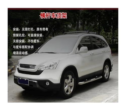 Evita sobrecargar el maletero con las barras transversales CRV 2007-2011 de techo 7