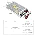 180W 12V/24V UPS Switching Mode Power Supply with LED Indicator Input 110/220v for Industrial Automation Field(12V)