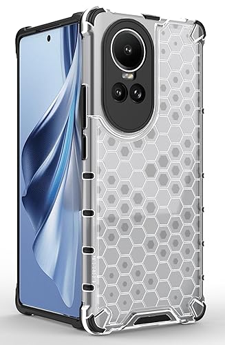 Image of Glasgow Back Case Cover Compatible with [ Oppo Reno10 5G / Reno 10 5G ] (Stylish Design) - Transparent