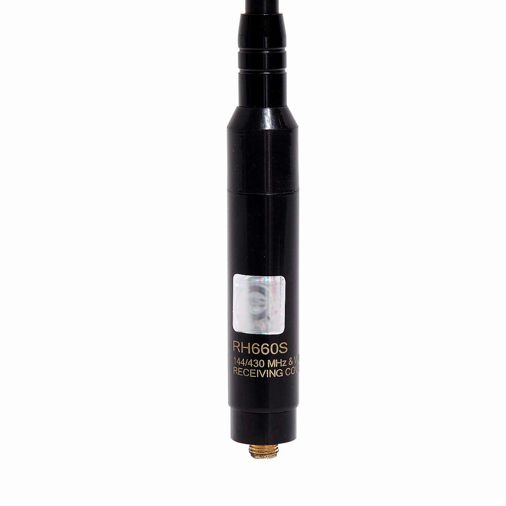 Rh-660s SMA Femmine 144 / 430Mhz Dual - Band SMA-F Alto Guadagno Telescopico Antenna Per Kenwood Baofeng Puxing Walkie - Talkie