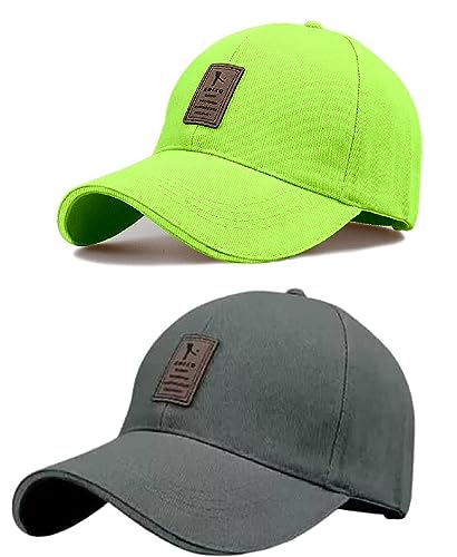 SELLORIA Brand Soft Cotton Adjustable Unisex Cap for Men and Wome...